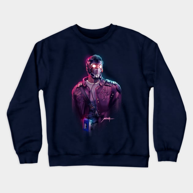 The Outlaw / The Bounty-Hunter Crewneck Sweatshirt by Gerkyart